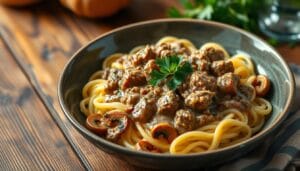 Beef Stroganoff