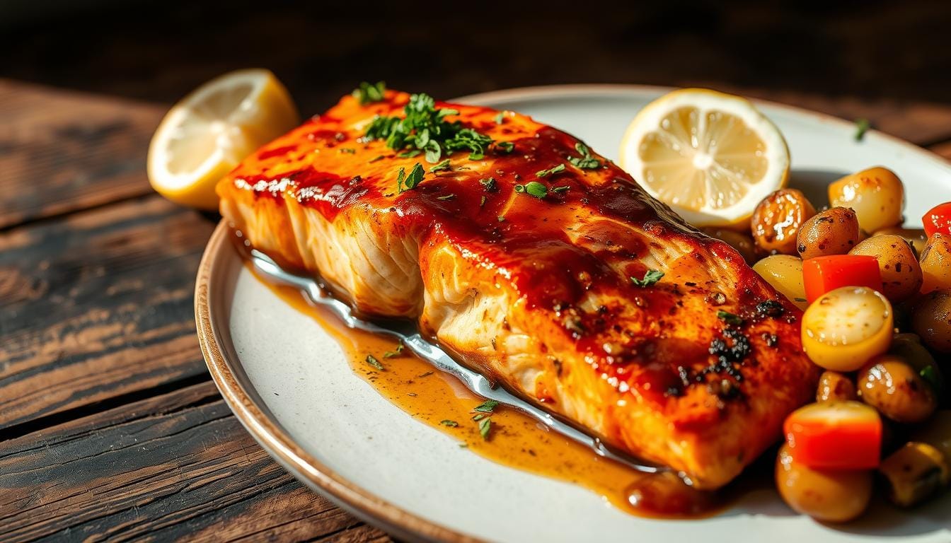 Honey Garlic Salmon