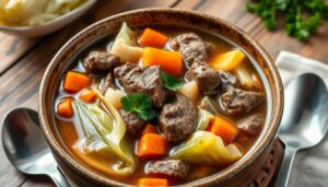 Beef and Cabbage Soup