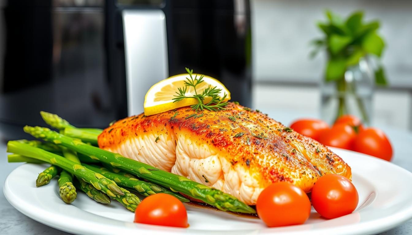 Air Fryer Salmon
