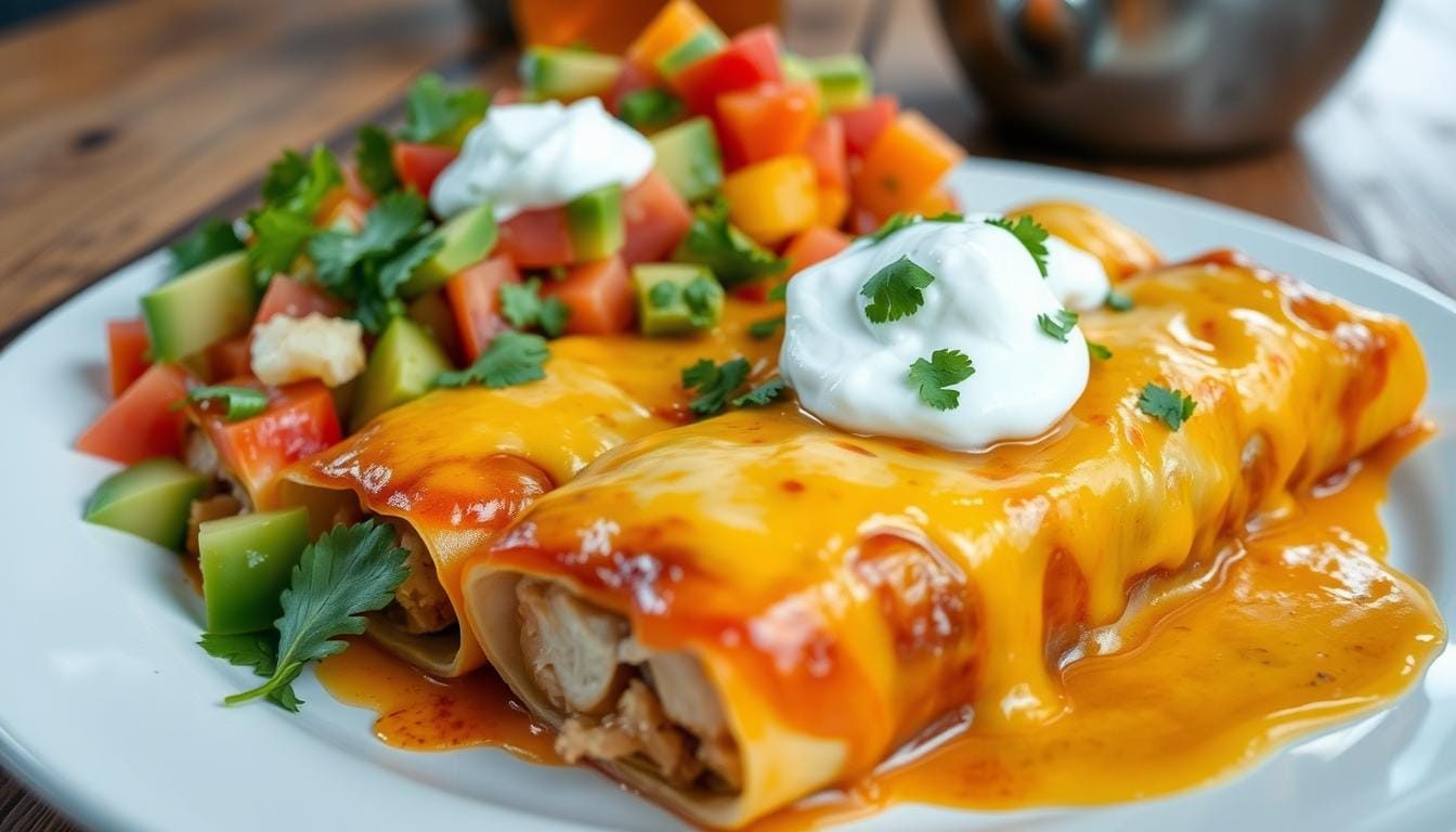 Chicken Enchiladas