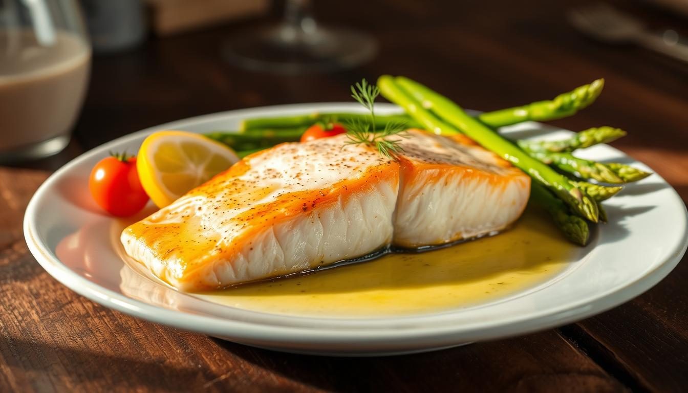 Poached Salmon