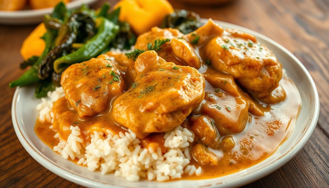 Southern Smothered Chicken